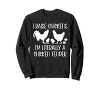 Chicken Mom I Raise Chickens I'm Litterally a Chicken Tender Sudadera
