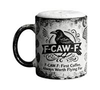 Chicken Mug - 350ML Ceramic Farmhouse Coffee Cup, Hen Design for Daily Use, Glazed Ceramic Drinkware for Hot and Cold Beverages, Charming Rustic Style Gift for Women, Men, Coworkers, Holiday