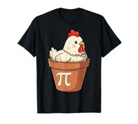 Chicken Pie Maestro de matemáticas 3.14 Pollo Pot Pi Day Camiseta