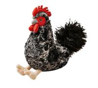 Chicken Plush Toy - Soft Stuffed Animal | PP Cotton Filling with Plush Fabric, Lightweight Squeezable Design, Cute Farm Animal Doll for Bedroom Decor Travel Companion Gift