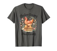 Chicken Raising and Jesus Praising Farmhouse Watercolor Camiseta