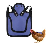 Chicken Saddle, Hen Wing & Back Protector, 7,48 x 7,48 pulgadas Sturdy Fabric with Adjustable Straps & Anti Peck Design, Poultry Vest Jacket for Backyard Hens, Pets, Poultry Care