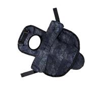Chicken Saddle, Poultry Feathers Protector, Reusable Comfortable Saddle Clothes, Protective Gear for Hens, Roosters, Chickens, Outdoor Coop Use 146,48 pulgadas, color naranja negro y