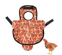Chicken Saddle, Poultry Guard, Reusable Comfortable Cover, Durable Fabric, 13.78x10.63 Inches for Coop, Outdoor Protection of Hens, Roosters, Backyard Birds