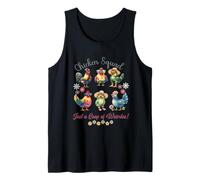 Chicken Squad Gracioso. Solo un gallinero de bichos raros Camiseta sin Mangas
