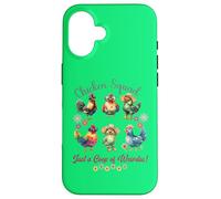 Chicken Squad Gracioso. Solo un gallinero de bichos raros Carcasa para iPhone 16