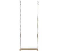 Chicken Swing, Wood Natural Chicken Coop Swing, Sturdy Poultry Perch, Safe Design for Hens, Backyard Habitat, Starter Home, Farm Patio, 15.55x2.76x43.31 Inches