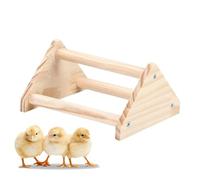 Chicken Training Perch, Clean Top Resting Stand, 7.87x6.89x4.13 Inches Compact Poultry Accessory, Ideal for Professional Breeders Pet Lovers Healthy Comfort and Training