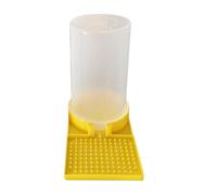 Chicken Water Dispenser, Clear No Waste Feeder, Leakproof Outdoor Poultry Feeding, Large Capacity Automatic Farm Feeder for Hens Ducks Chicks, Easy Clean Design, Backyard Coop Accessories for Pets