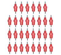 Chicken Waterer Nipples, 30-Pack Stainless Steel Automatic Nozzles, 1.77x0.79x0.79 Inches Poultry Feeder for Chickens Ducks Rabbits Birds, Indoor Outdoor Winter Livestock Farm Use