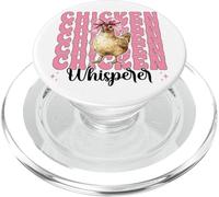 Chicken Whisperer Divertido Chicken Farm Farmer Chicken Girl PopSockets PopGrip para MagSafe