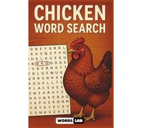 Chicken Word Search: A Fun Puzzle Book for Backyard Chicken Lovers, Farmers & Homesteaders - Featuring Breeds, Chicken Care, and More!