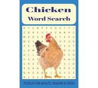Chicken Word Search Puzzle Book: Word Searches with Easy to Read Print about egglayers, hens, Fowls and More | 6x9 inches, 110 pages | 50+ Puzzles … Gift for Vacations, Holiday and Free Times