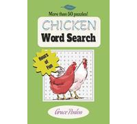 Chicken Word Search: Word Search Puzzle Book with More than 50 Puzzles to Solve for Chicken Lovers, Chicken Keepers, and Chicken Breeders | 6X9 ... | Great for Long Flights and Birthday Gifts