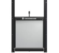 ChickenGuard Puerta de gallinero con cierre automático a prueba de depredadores, corral para pollos, accesorios para hábitats avícolas (sólo puerta - sin motor)