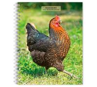Chickens | 2027 6 x 7.75 Inch Spiral-Bound Wire-O Weekly Engagement Planner Calendar | New Full-Color Image Every Week | BrownTrout | Domestic Farm Animals