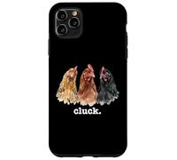 Chickens Cluck Divertido Amante de los Pollos Cluck Divertido Cluck Carcasa para iPhone 11 Pro MAX