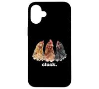 Chickens Cluck Divertido Amante de los Pollos Cluck Divertido Cluck Carcasa para iPhone 16 Plus