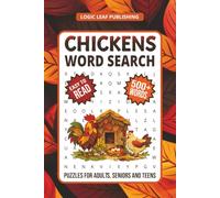 Chickens Word Search: 50 Relaxing Puzzles About Chicken Breeds, Farming, Eggs, and More | Animal Themed Word Find Puzzle Book For Adults And Teens | Solutions Inside