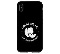 Chicks Dig Me Como Sus Hermanos Balut Amantes Pinoy Orgullo Carcasa para iPhone XS Max