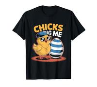 Chicks Dig Me Easter, feliz día de Pascua, divertida chica de Pascua Camiseta