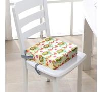 Chickwin Asiento Elevador Ninos huevos Pascua Bebé Infantil Mesa Asiento Portátil para de Comedor Sillas Gruesas Desmontables Cojín de Asiento Ajustable para Comedor (40x40x10cm,Nido de pájaros)