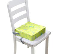 Chickwin Asiento Elevador Niños para la Mesa, Alzador Silla para Niños Comer Portátil Desmontable Elevador Cojín de Asiento con 2 Hebillas de Seguridad Correas (Medusa 4,32 * 32 * 8cm)
