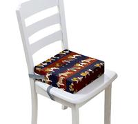 Chickwin Asiento Elevador Niños para la Mesa, Alzador Silla para Niños Comer Portátil Desmontable Elevador Cojín de Asiento con 2 Hebillas de Seguridad Correas (Mascota 4,40 * 40 * 10cm)