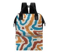 Chickwin Mochilas de Pañales para Bebé, Bolso del Bebés Mamá Grande Capacidad Bolsas Multifuncionales Mochila Carrito Bebe Maternidad Pañalera Mochila Cambiador (28x40x18cm,patrón sencillo 5)