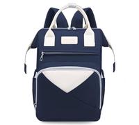 Chickwin Mochilas de Pañales para Bebé, Bolso del Bebés Mamá Grande Capacidad Bolsas Multifuncionales Mochila Carrito Bebe Maternidad Pañalera Mochila Cambiador (azul,38x26x18cm)