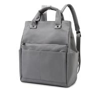 Chickwin Mochilas de Pañales para Bebé, Bolso del Bebés Mamá Grande Capacidad Bolsas Multifuncionales Mochila Carrito Bebe Maternidad Pañalera Mochila Cambiador (gris,37x36x15cm)