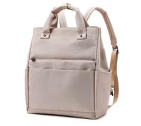 Chickwin Mochilas de Pañales para Bebé, Bolso del Bebés Mamá Grande Capacidad Bolsas Multifuncionales Mochila Carrito Bebe Maternidad Pañalera Mochila Cambiador (albaricoque,37x36x15cm)