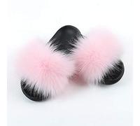 Chickwin Plataformas Sandalias Mujer, Cuña verano Moda Cómodosandalias planas Punta Abierta Tacón Ancho Transpirable Confort Antideslizant Plantilla Zapatillas (44-45,Rosado)