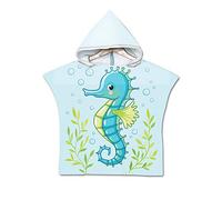 Chickwin Poncho Toalla de Baño con Capucha, Toalla Playa Poncho Surf Bebe Niño Niña AbsorbentesToalla de Playa Bañera Infantiles Toalla Piscina 60 x 80 cm