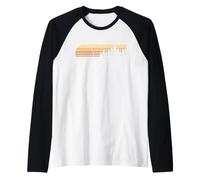 Chiclana de la Frontera, España Evergreen Vintage Sunset Camiseta Manga Raglan