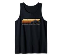 Chiclana de la Frontera, España Evergreen Vintage Sunset Camiseta sin Mangas