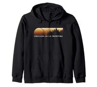 Chiclana de la Frontera, España Evergreen Vintage Sunset Sudadera con Capucha