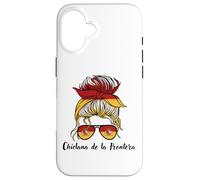 Chiclana de la Frontera Girl, Bandera España España Carcasa para iPhone 16
