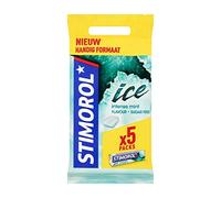 Chicle De Menta Intenso | Stimorol | Sin azúcar sabor a menta intenso sin azúcar 5 x 14 g | Peso total 70 gramos