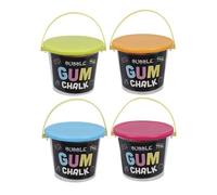 Chicle de Tiza con sabor ALEATORIO (fresa o arándano o naranja) en forma de cubo