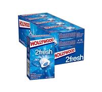 Chicle menta 2 Fresh HOLLYWOOD - 16 x 22 g