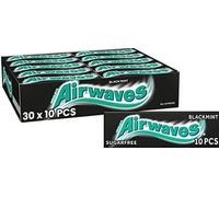 Chicle Wrigley's Airwaves Black Mint Cartón 30 uds 420 g