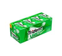 Chicles 16u - Sabor Hierbabuena - Sin Azúcar, Textura Suave y Capa Crujiente, Estuche con 16 Paquetes de 9 Chicles Cada Uno