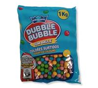 Chicles Bolas Colores Surtidos Dubble Bubble (Refill Máquinas de Bolas Dubble Bubble) | Formato Bolsa 1KG