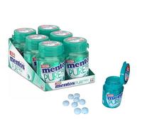 Chicles Mentos | Goma De Mascar Wintergreen Botella | Mentos Gum | 6 Pack | 900 Gram Total