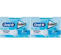 CHICLES TRIDENT ORALB MENTA 17GX12 (Paquete de 2)