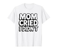 Chico Bar Mitzvah Mamá Lloró Yo No Celebración Judía Humor Camiseta