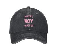 Chico Blancos Desperdiciado Gorra Deportiva Clásica Gorra Dad Secado Rápido Running Gorros para Pesca Unisex Cumpleaños