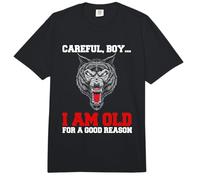 Chico cuidadoso Soy Viejo por una Buena razón Comfort Colors Adult Heavyweight T-Shirt