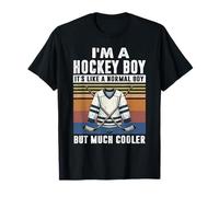 Chico de hockey es como un chico normal pero mucho más fresco Hockey Camiseta